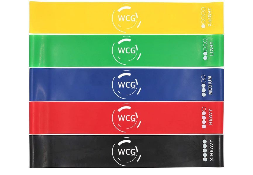 Фитнес резинки WCG Набор из 5 шт WCG-FT5 фото