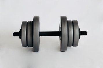 Гантель 10кг GREY 01010G фото